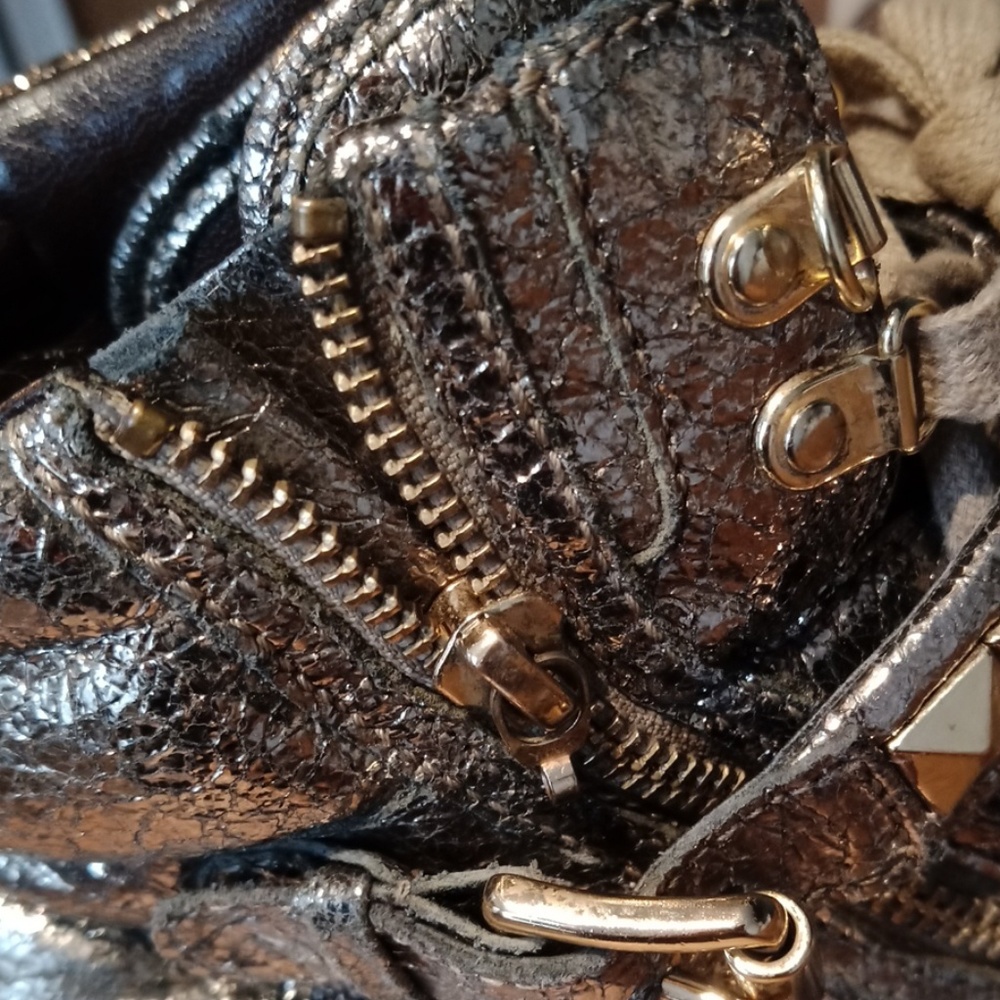 Michael Kors gold ankle sneakers - Picture 7 of 8